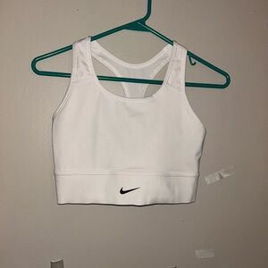 Nike Dri-FIT White Athletic Top
